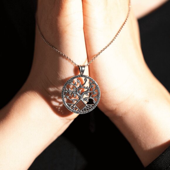 NEW Bible Tree of Life Pendant- Old Testament  - Nano Technology  925 Silver - Picture 7 of 7